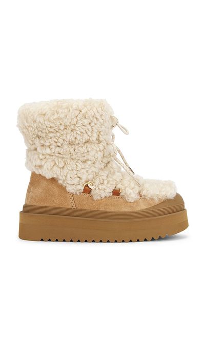 Tory Burch Tory Burch Mellow Shearling Boot