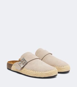 Tory Burch Tory Burch Mellow woven suede clogs