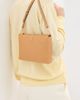 Tory Burch Tory Burch Mercer Pebbled Zip Crossbody Bag Tiramisu One - 3