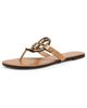 Tory Burch Tory Burch Metal Miller Sandals WALNUT / GOLD - 1
