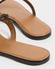 Tory Burch Tory Burch Metal Miller Sandals WALNUT / GOLD - 4