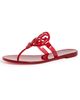 Tory Burch Tory Burch Miller Jelly Sandals Blaze Red - 1