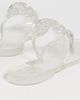 Tory Burch Tory Burch Miller Jelly Sandals Clear - 4