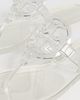 Tory Burch Tory Burch Miller Jelly Sandals Clear - 6