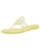 Tory Burch Tory Burch Miller Jelly Sandals Yellow - 1