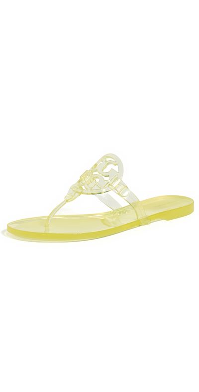 Tory Burch Tory Burch Miller Jelly Sandals Yellow