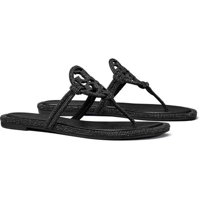 Tory Burch Tory Burch Miller Knotted Pavé Thong Sandal