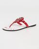 Tory Burch Tory Burch Miller Nail Polish Sandals Flash Red - 2