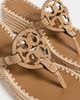 Tory Burch Tory Burch Miller Raffia Wedge Sandals 25mm Amber Grain - 6