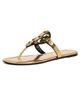 Tory Burch Tory Burch Miller Sandals Gold Leaf - 1