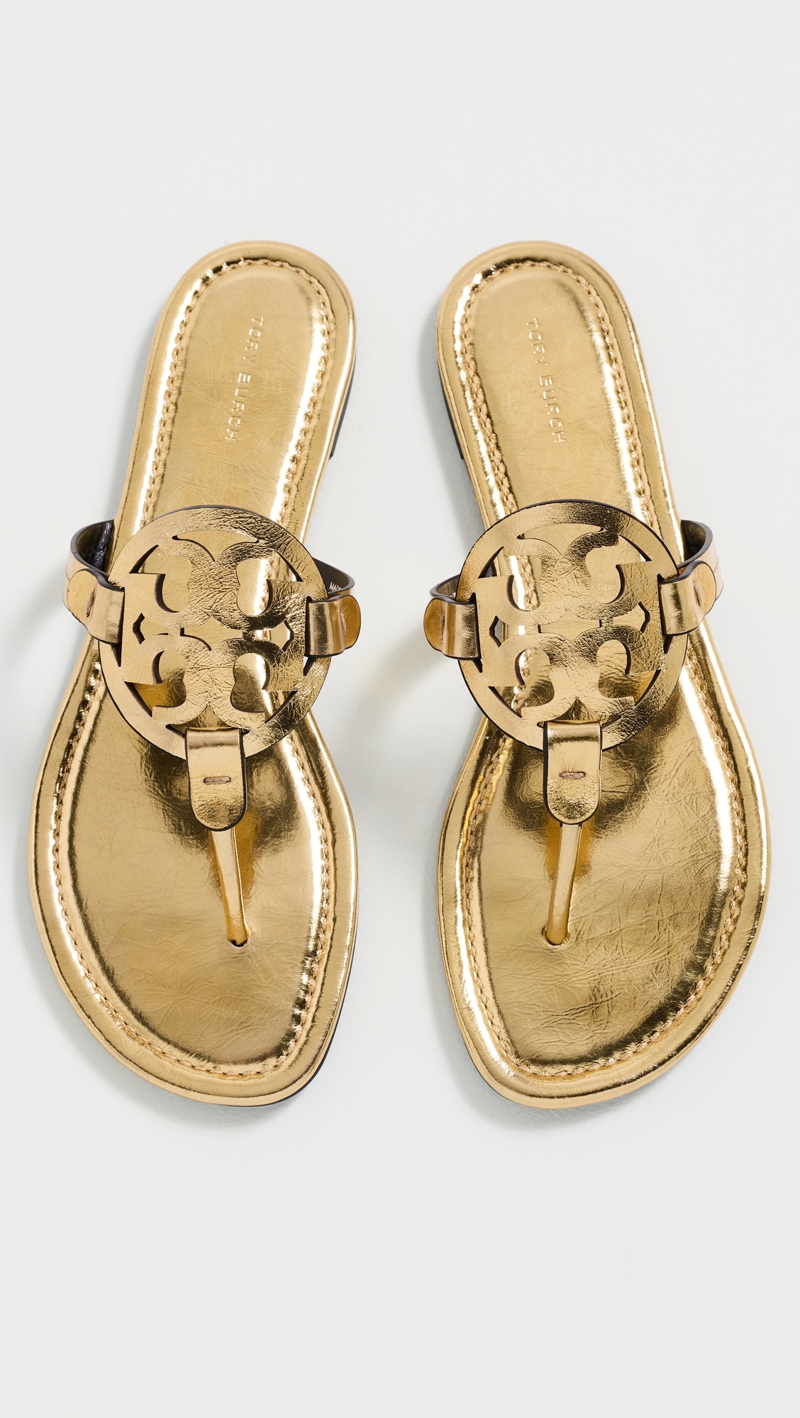 Tory Burch - Miller Sandals Gold Leaf