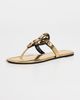Tory Burch Tory Burch Miller Sandals Gold Leaf - 5
