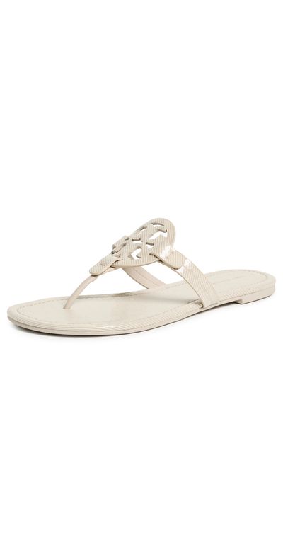 Tory Burch Tory Burch Miller Sandals Light Cream/Calcare