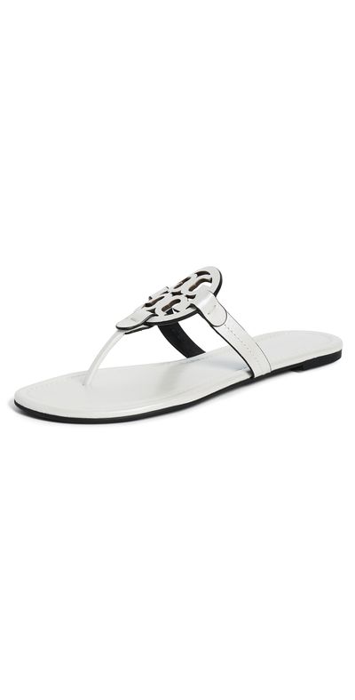 Tory Burch Tory Burch Miller Sandals Pearl White