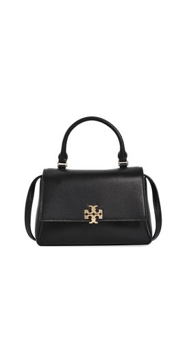 Tory Burch Tory Burch Mini Charlie Crossbody Bag Black One