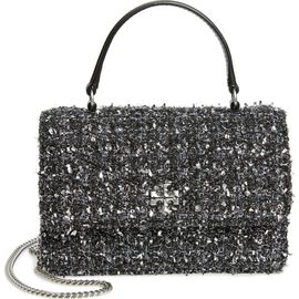 Tory Burch Tory Burch Mini Kira Chevron Tweed Tote