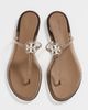 Tory Burch Tory Burch Mini Miller Jelly Sandals Transparent Almond Flour - 5