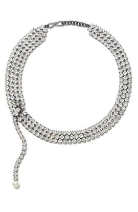 Tory Burch Tory Burch Moondance Faux Pearl Collar Necklace