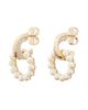 Tory Burch Tory Burch Moondance Faux Pearl Doorknocker Earrings - 2