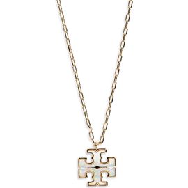 Tory Burch Tory Burch Moondance Mother of Pearl Pendant Necklace