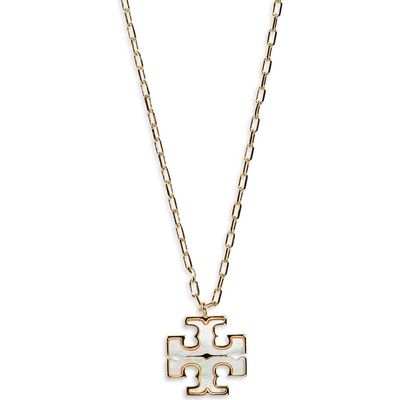 Tory Burch Tory Burch Moondance Mother of Pearl Pendant Necklace