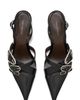 Tory Burch Tory Burch Multi Buckle Leather Slingback Pump - 3
