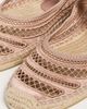Tory Burch Tory Burch Open Weave Mary Jane Espadrilles Vintage Mauve - 6