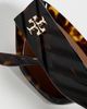 Tory Burch Tory Burch Oval Sunglasses Dark Tortoise One - 5