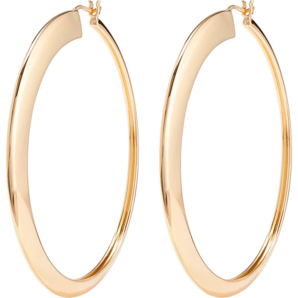 Tory Burch Tory Burch Oversize Essential Hoop Earrings