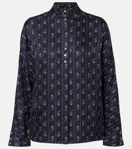 Tory Burch Tory Burch Paisley jacquard shirt