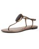 Tory Burch Tory Burch Patos Thong Sandals Copper Freeze - 1