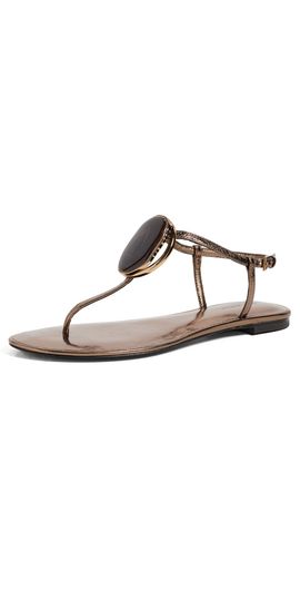 Tory Burch Tory Burch Patos Thong Sandals Copper Freeze