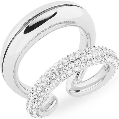 Tory Burch Tory Burch Pierced Pavé Double Ring