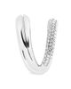 Tory Burch Tory Burch Pierced Pavé Double Ring - 3