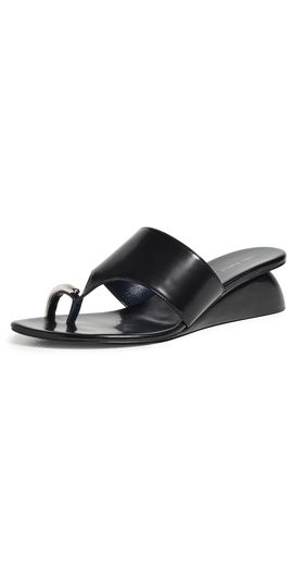 Tory Burch Tory Burch Pierced Wedge Sandals 45mm Perfect Black