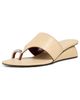 Tory Burch Tory Burch Pierced Wedge Sandals Smoky Tan - 1
