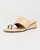 Tory Burch Tory Burch Pierced Wedge Sandals Smoky Tan - 2
