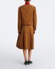 Tory Burch Tory Burch Pleated cotton corduroy midi skirt - 6