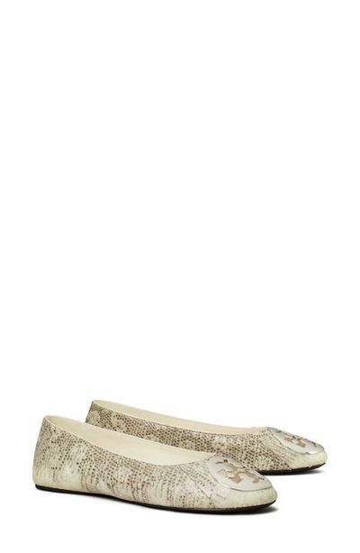Tory Burch Tory Burch Reva Leather Ballet Flat