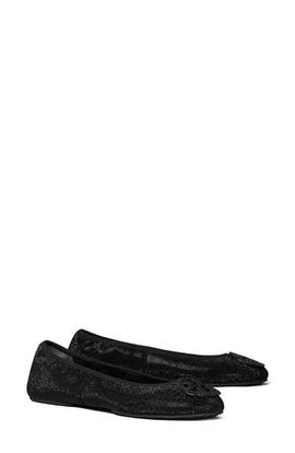 Tory Burch Tory Burch Reva Pavé Travel Ballet Flat