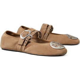 Tory Burch Tory Burch Reva Punk Travel Ballet Flat