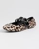 Tory Burch Tory Burch Reva Punk Travel Ballet Flats CHEETAH SPOTS / SILVER - 5