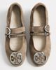 Tory Burch Tory Burch Reva Punk Travel Ballet Flats RIVER ROCK / SILVER - 3