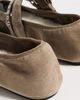 Tory Burch Tory Burch Reva Punk Travel Ballet Flats RIVER ROCK / SILVER - 4