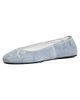 Tory Burch Tory Burch Reva Travel Ballet Flats Blue Cloud - 1