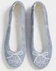 Tory Burch Tory Burch Reva Travel Ballet Flats Blue Cloud - 2