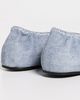 Tory Burch Tory Burch Reva Travel Ballet Flats Blue Cloud - 4