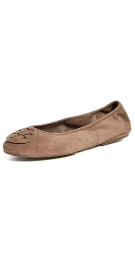 Tory Burch Tory Burch Reva Travel Ballet Flats River Rock