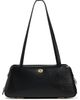 Tory Burch Tory Burch Robinson Leather Shoulder Bag Black One - 1