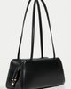 Tory Burch Tory Burch Robinson Leather Shoulder Bag Black One - 4